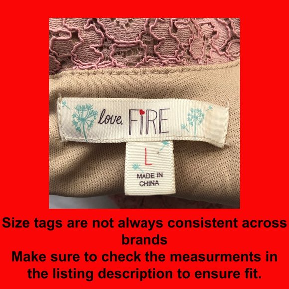 love FIRE lace top - Picture 5 of 8